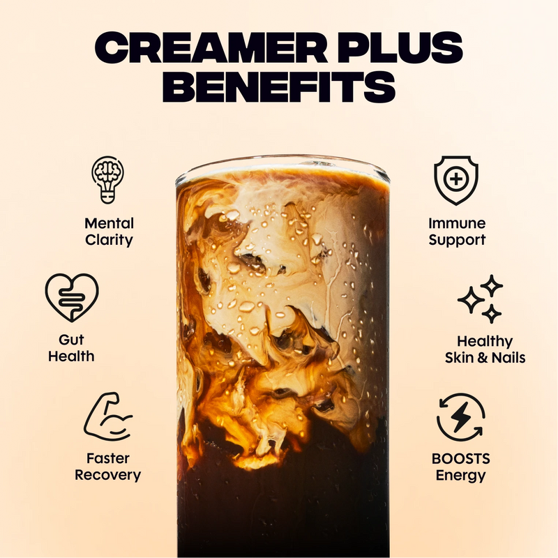 Vanilla Creamer+ (10 Servings) - Deep Skin Hydration